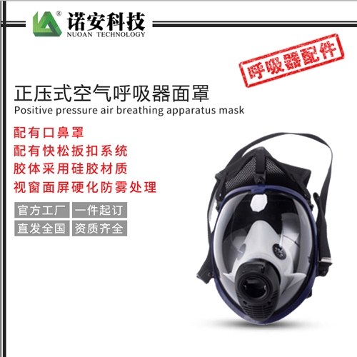 正压式空气呼吸器面罩